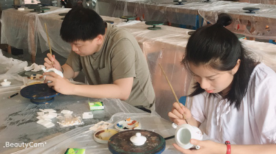 人居环境工程学院教师组织学生开展写生实训课